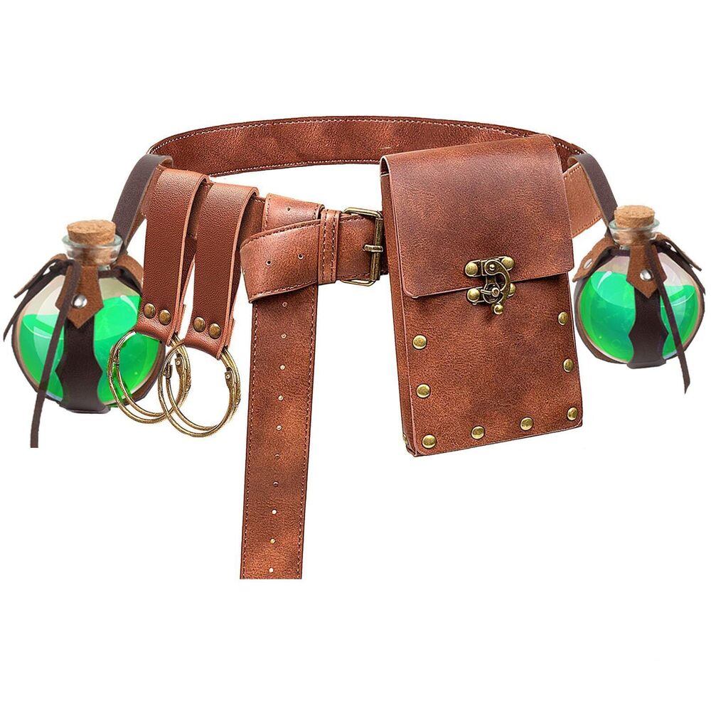 3465 Renaissance Belt Pouch Coin Purse Potion Bottle Skirt Hike